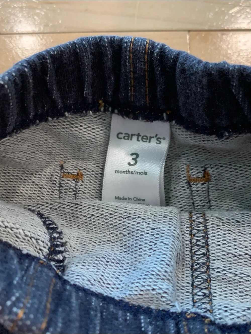 Carter's Baby Boy 3 Month Clothes Bundle long sleeve bodysuit shirts jeans pants - Picture 7 of 13